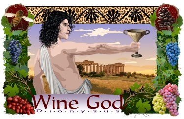 Wine God Dionysus